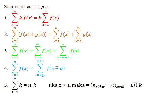  Tentunya dengan Soal Notasi Sigma yang kami sampikan ini akan bisa membuat anda bisa meng Soal Notasi Sigma